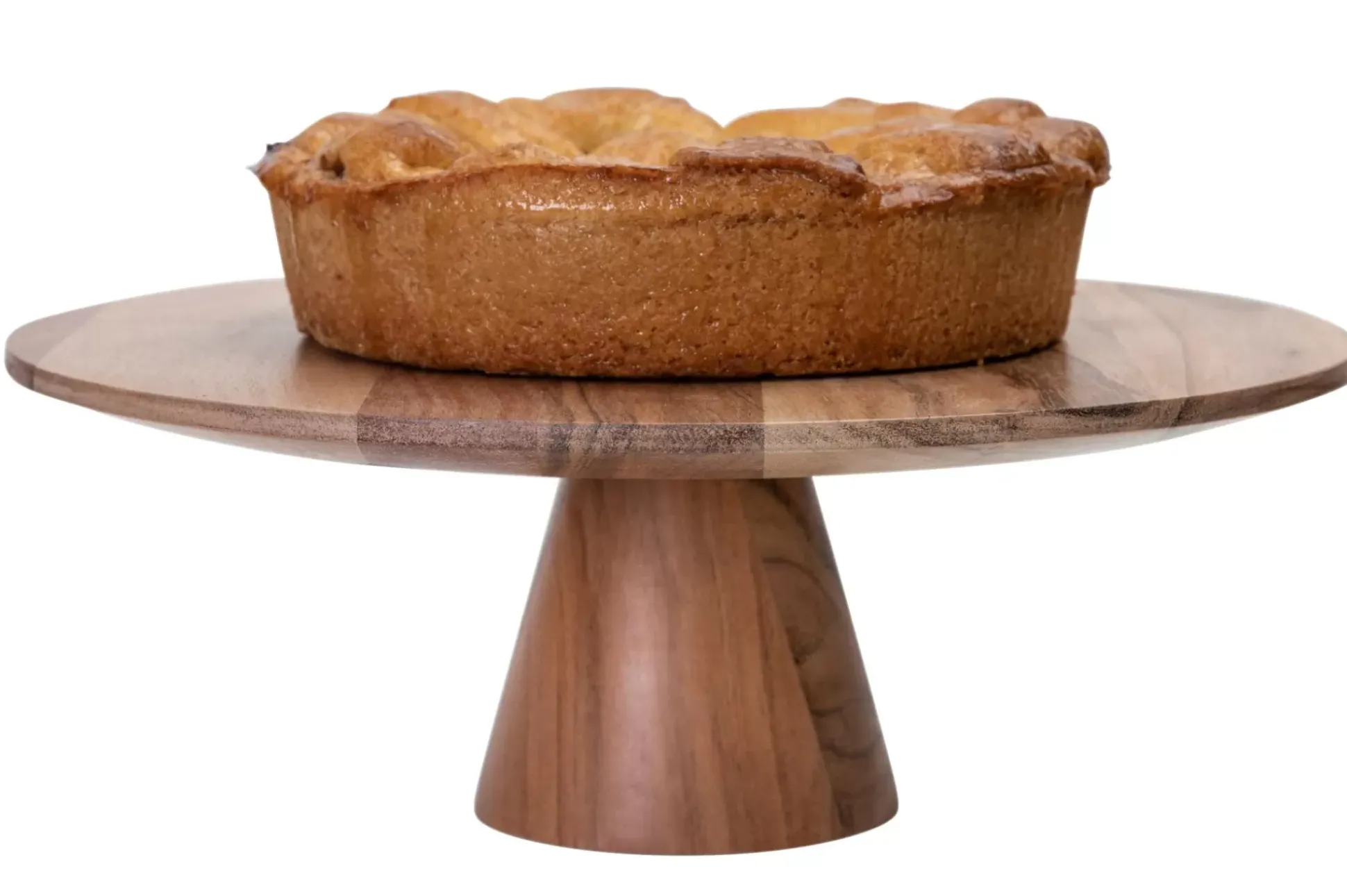 Fuentes Para Servir<CASA Acacia Soporte Para Pastel Natural