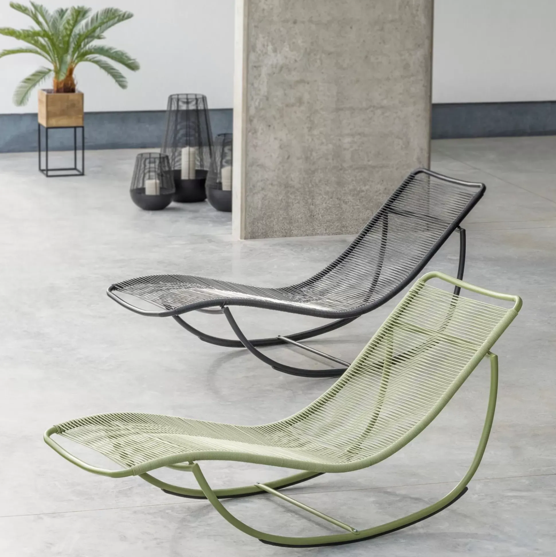 Hamacas De Exterior<CASA Acapulco Mecedora Verde