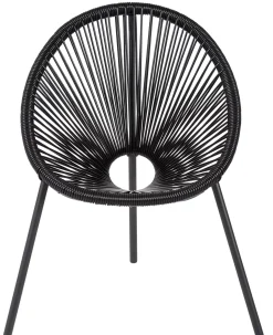 Sillas Infantiles<CASA Acapulco Silla Para Ninos Negro