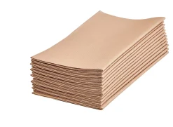 Servilletas<CASA Airlaid Servill./Cubiert. Juego De 12 Marron