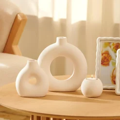 Floreros<CASA Alba Florero Blanco