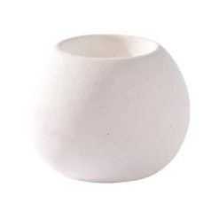 Soprortes Para Velitas<CASA Alba Soporte Para Vela Pequena Blanco