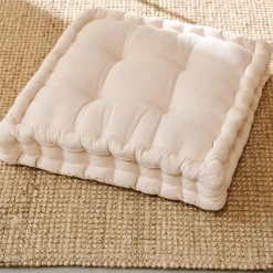 Cojines De Asiento<CASA Alda Cojin Colchon Blanco Apagado