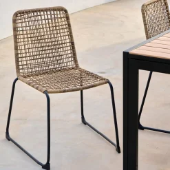 Sillas De Jardín<CASA Aleks Silla Natural