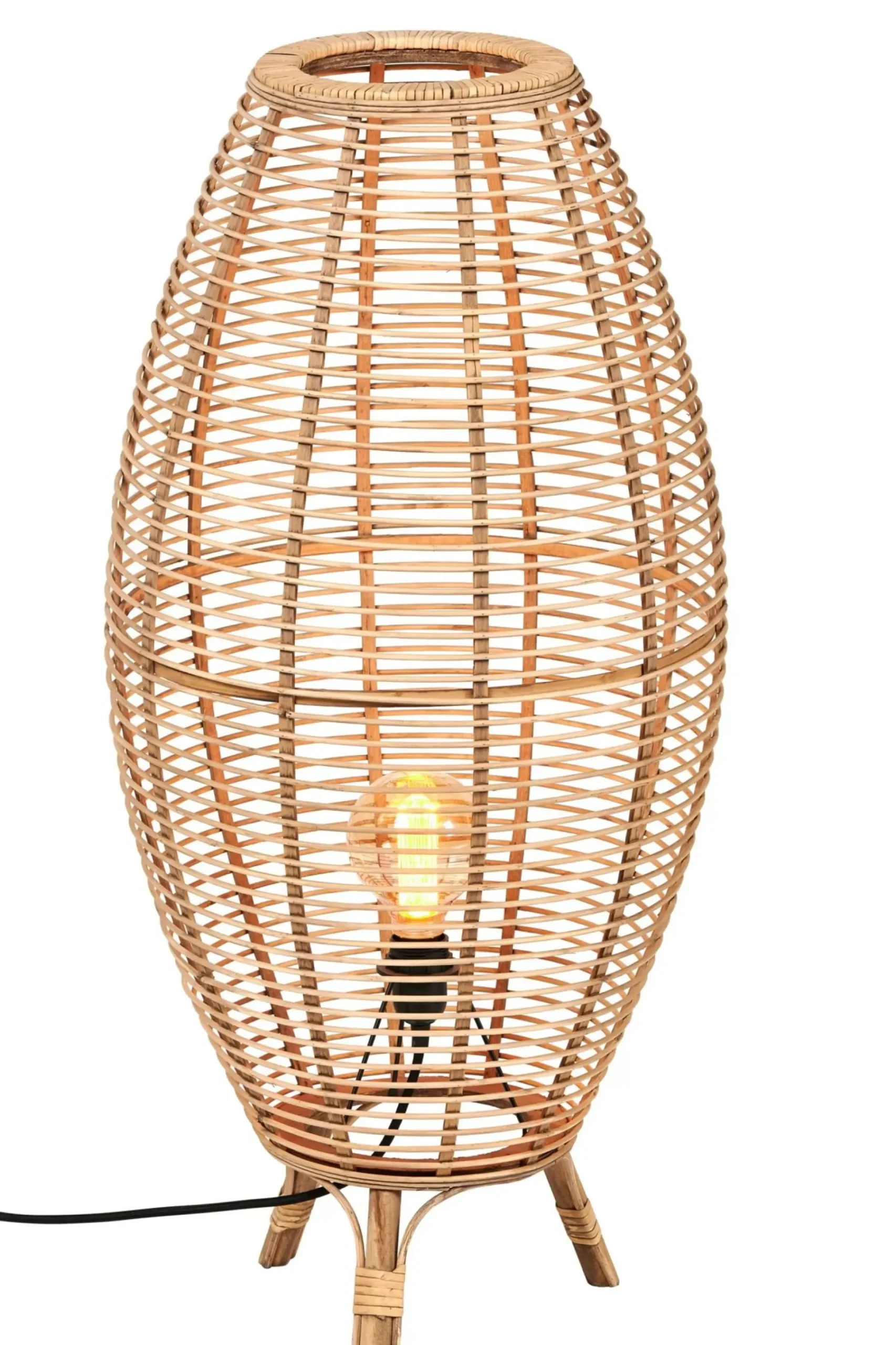 Figuras Decorativas<CASA Arzu Lampara De Pie E27 Natural