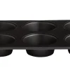 Moldes<CASA Bakery Bandeja Para Muffins Negro