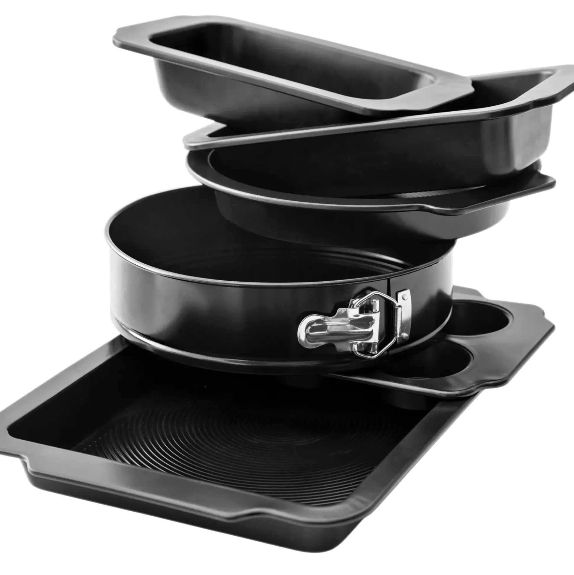 Moldes<CASA Bakery Molde Desmontable Negro