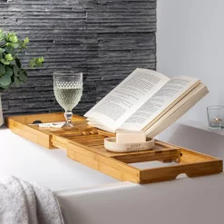 Accesorios De Bañera<CASA Bamboo Bandeja De Bano Natural