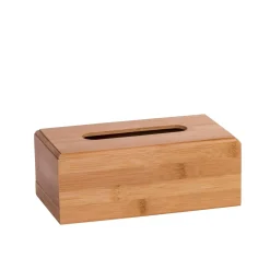 Accesorios De Tocador<CASA Bamboo Caja Para Panuelos Natural