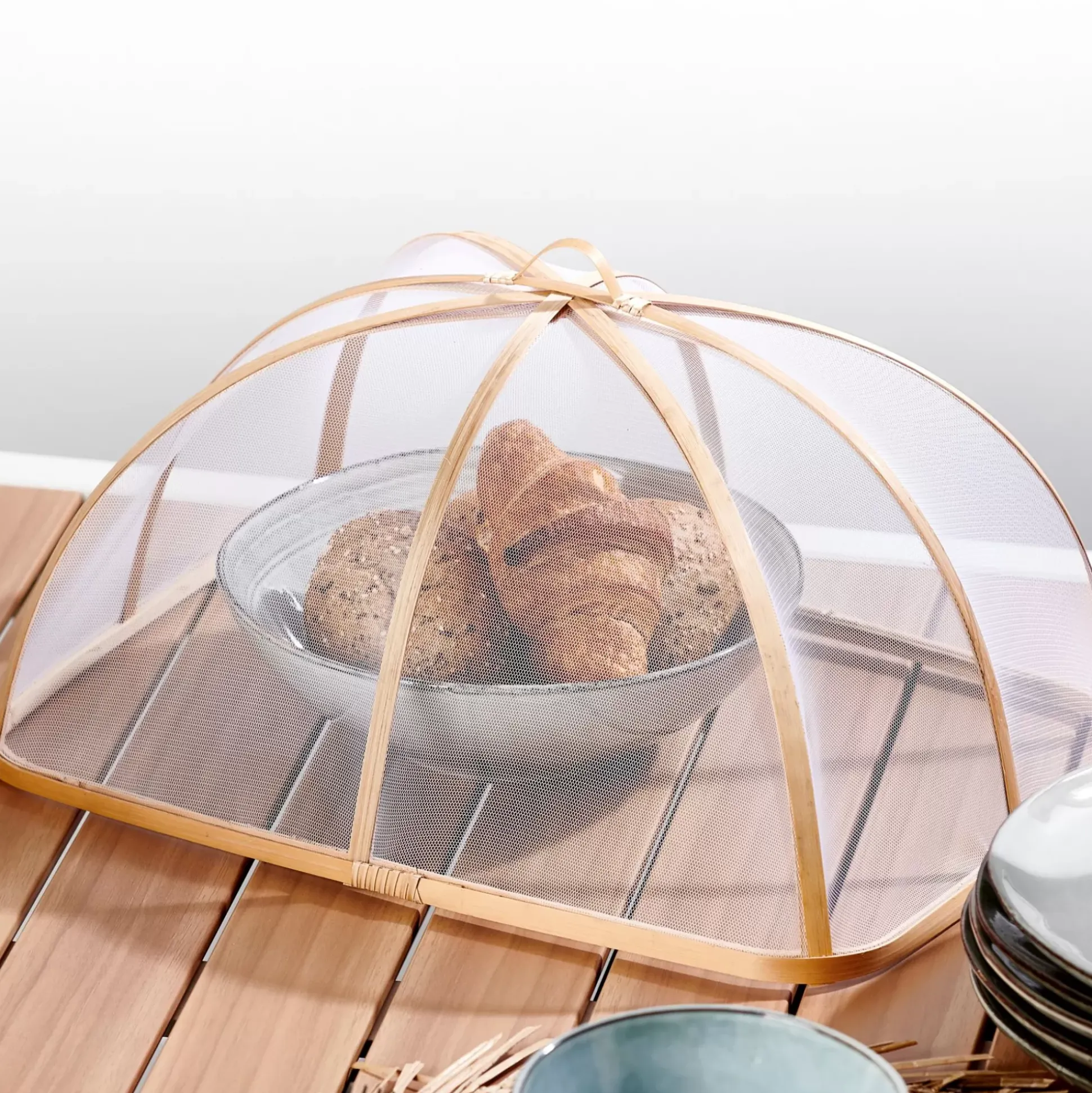 Accesorios De Cocina<CASA Bamboo Campana Blanco