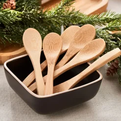 Juegos<CASA Bamboo Cucharillas Juego De 6 Natural