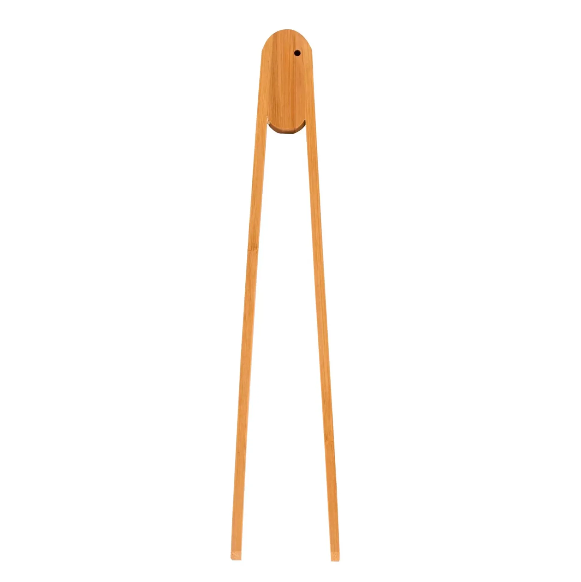 Instrumentos De Cocina<CASA Basic Bamboo Tenazas Para Barbacoa Natural