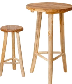 Mesas De Bar<CASA Batang Mesa De Bar (Tablero) Natural