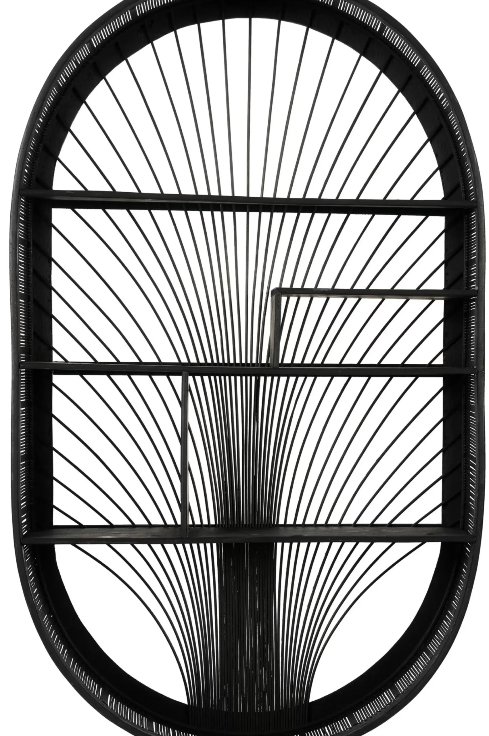 Estanterías<CASA Bavi Estanteria De Pared Negro