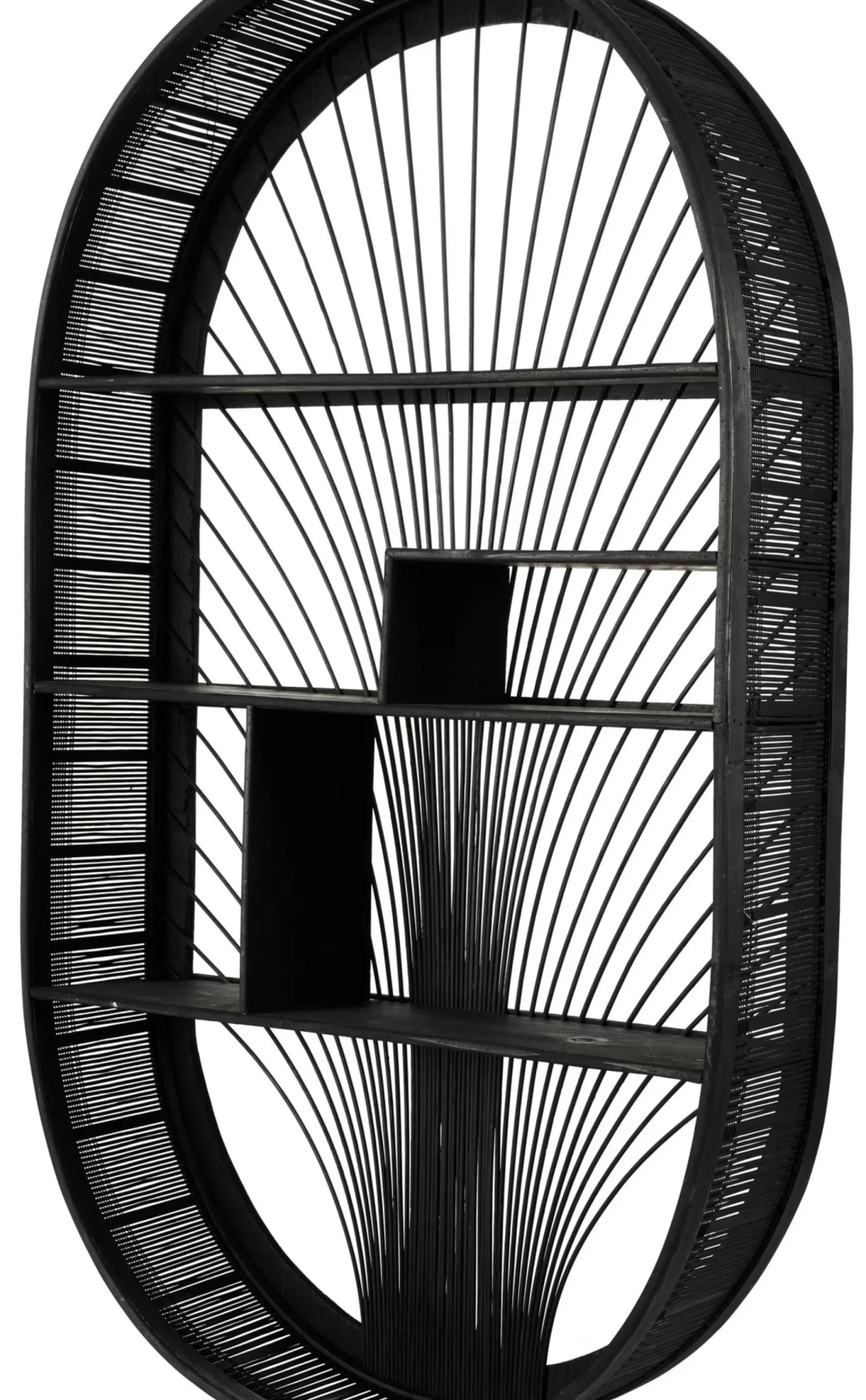 Estanterías<CASA Bavi Estanteria De Pared Negro