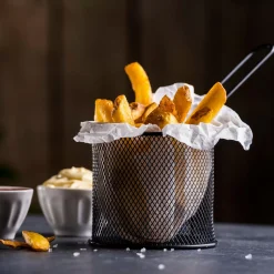 Aperitivo Y Tapas<CASA Black Cesta Para Servir Negro