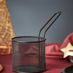 Aperitivo Y Tapas<CASA Black Cesta Para Servir Negro