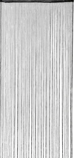 Cortinas<CASA Black Cortina De Flecos Negro