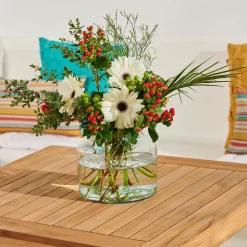 Floreros<CASA Bloom Florero Transparente