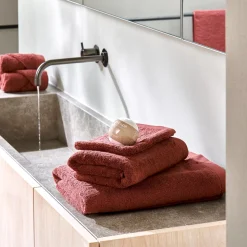 Toallitas<CASA B-Lux Toallita Rojo