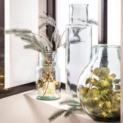 Floreros<CASA Bulbe Florero Transparente