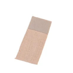 Bolsillo De Cubiertos<CASA Burlap Estuche Cubiertos Natural