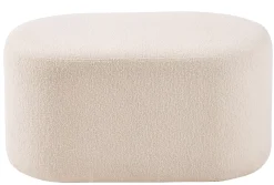 Pufs<CASA Capsule Puf Blanco