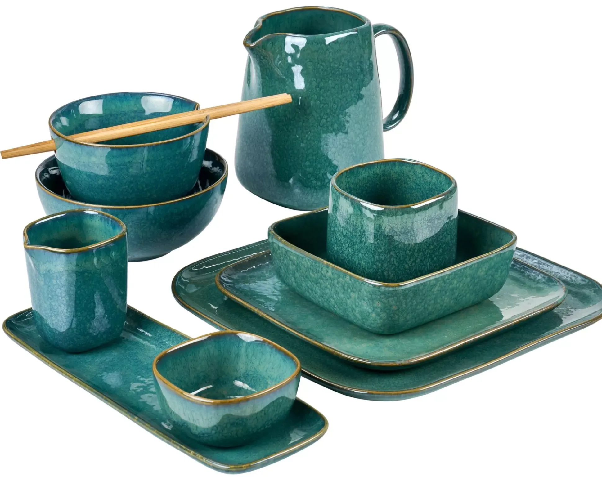 Platos<CASA Cassis Plato Azul