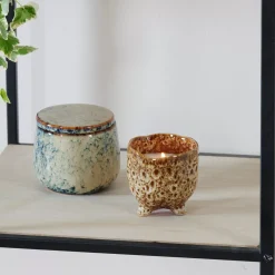 Velas<CASA Ceramic Vela En Maceta Marron