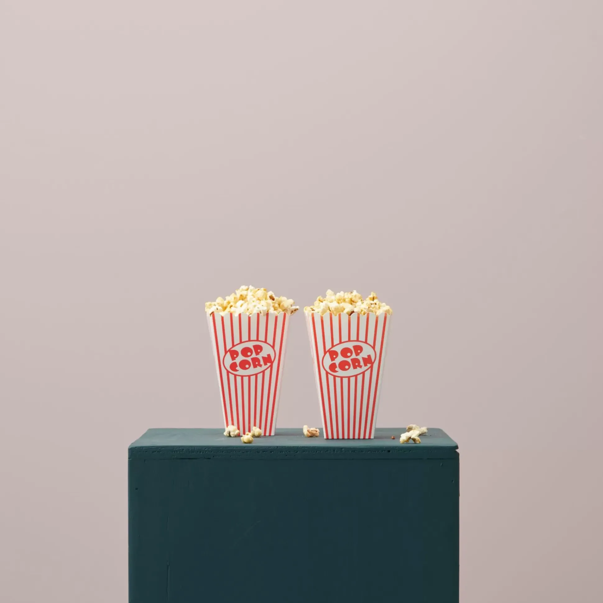 Accesorios De Cocina<CASA Cinema Vaso De Palomitas Juego De 8 Blanco, Rojo