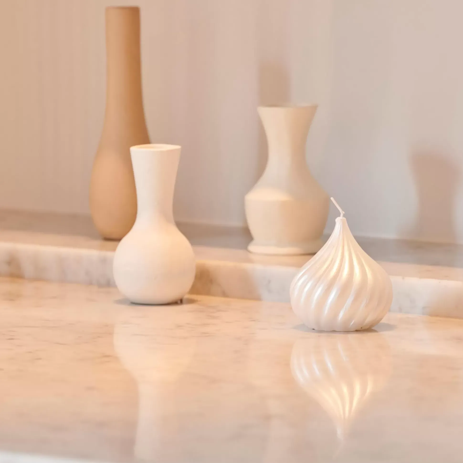 Floreros<CASA Cordoba Florero Crema