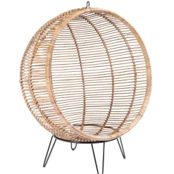 Sillones<CASA Cozie Silla Lounge Natural