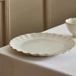 Platos<CASA Dahlia Plato Blanco