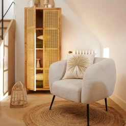 Sillones<CASA Davi Butaca Color Hueso