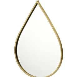 Espejos<CASA Drop Espejo Dorado
