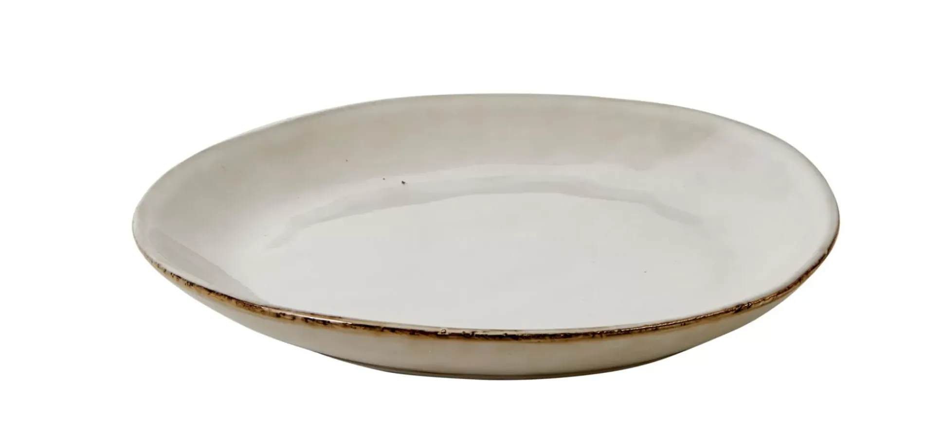 Platos<CASA Earth Marl Plato De Postre Crema