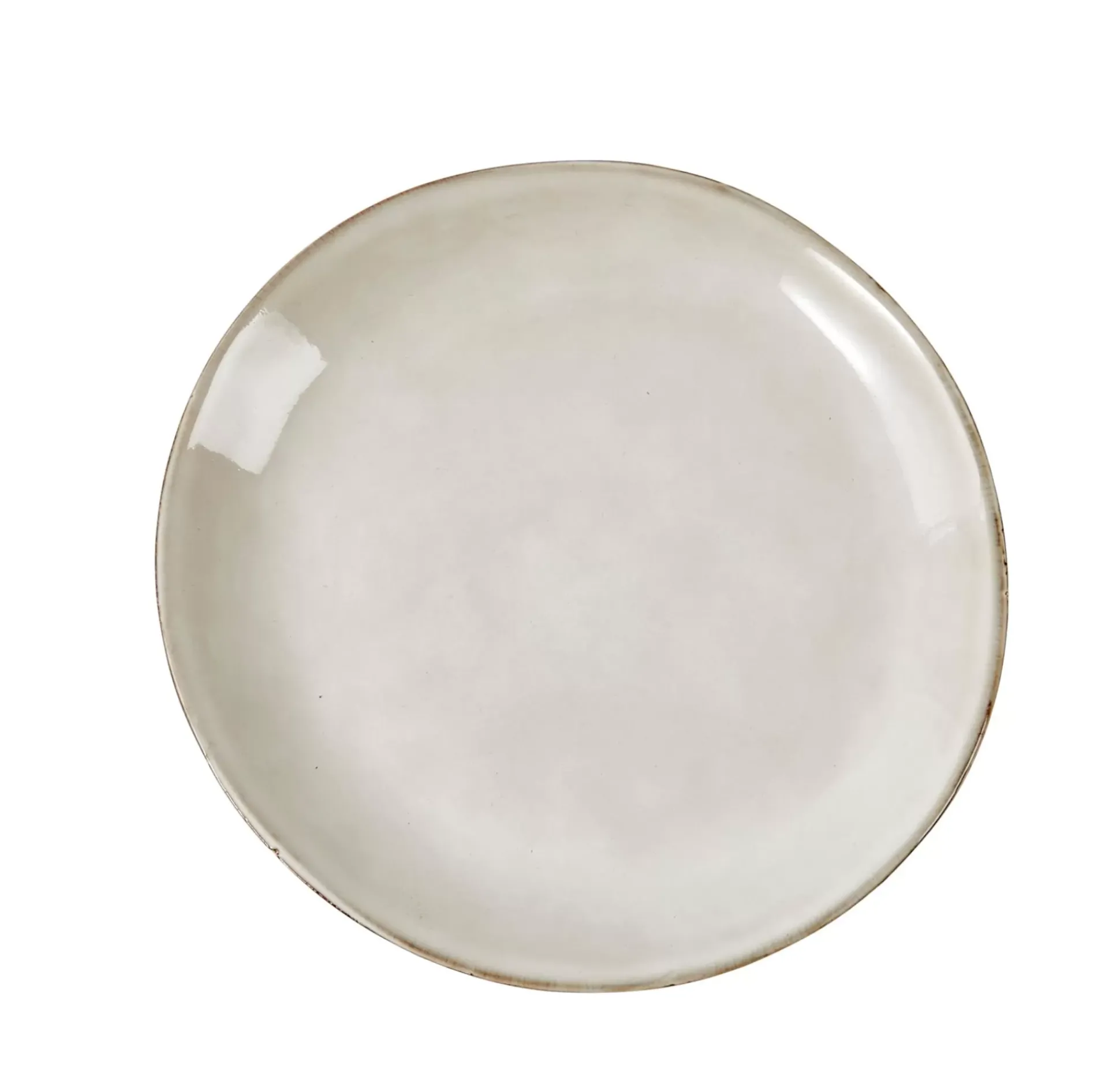 Platos<CASA Earth Marl Plato De Postre Crema