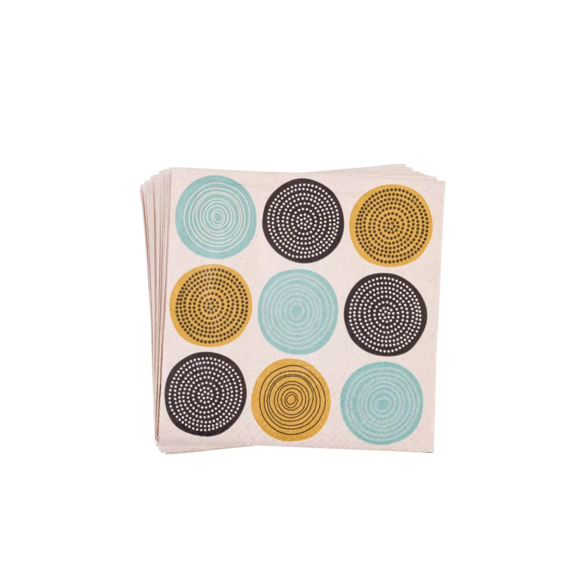 Servilletas<CASA Eco Tribal Paquete De 20 Servilletas Multicolor