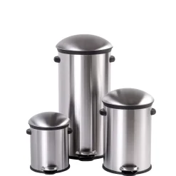 Cubos De Basura<CASA Elegance Cubo Con Pedal 30L Plateado