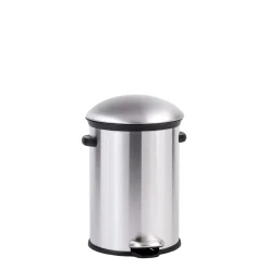 Cubos De Basura<CASA Elegance Cubo Con Pedal 12L Plateado