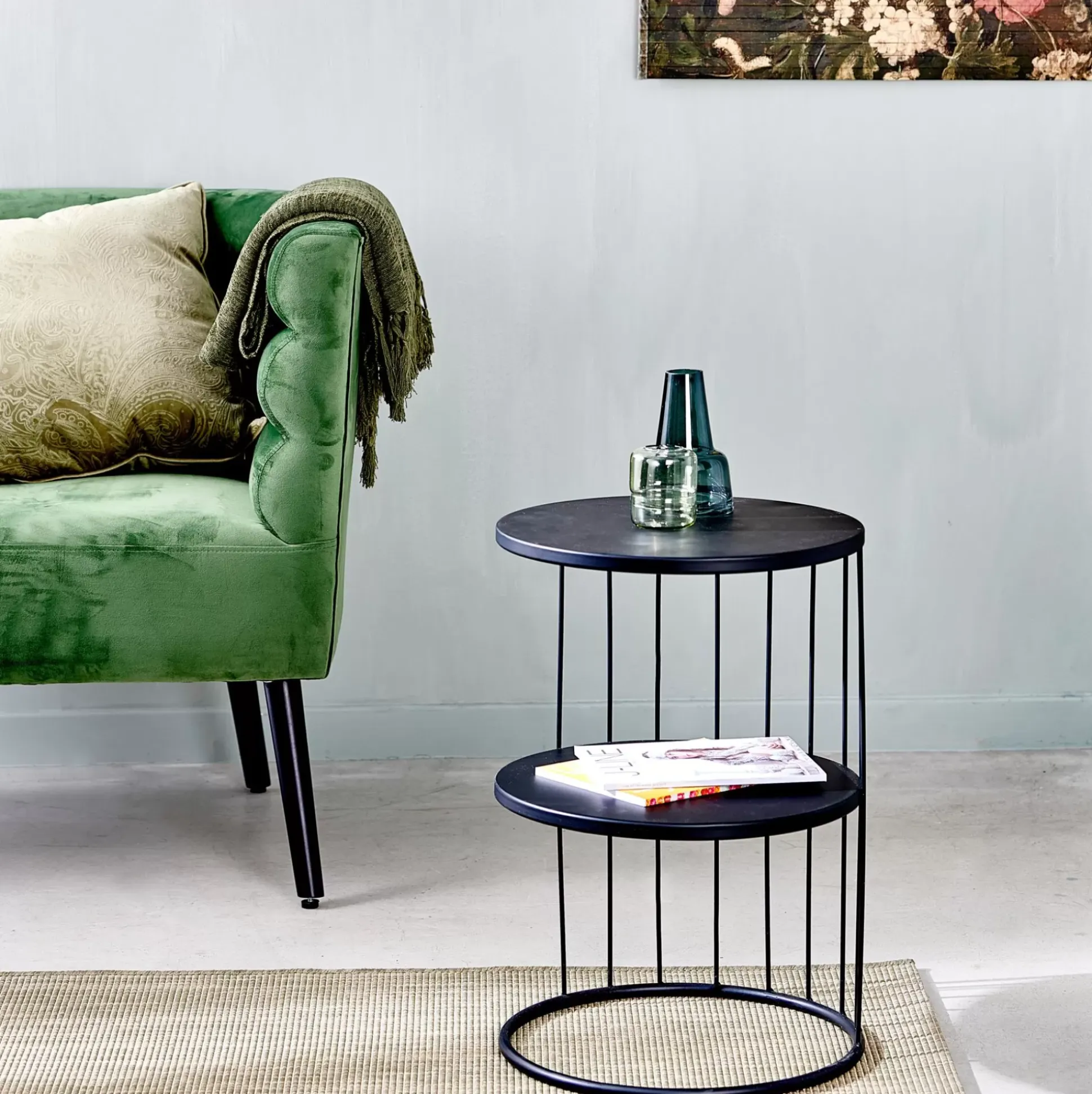 Mesas Auxiliares<CASA Elmer Mesa Auxiliar Negro