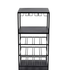 Accesorios Vino<CASA Emile Botellero Negro