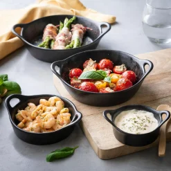 Aperitivo Y Tapas<CASA Fero Fuente Para Horno Negro