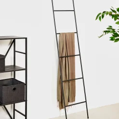 Muebles De Baño<CASA Ferro Escalera Decorativa Negro