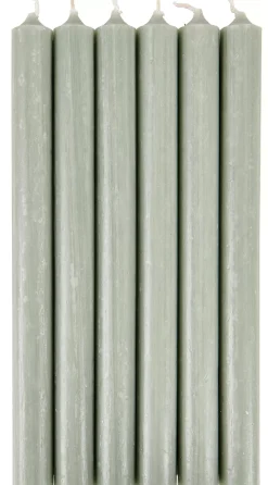 Velas<CASA Fina Velas Juego De 6 Verde