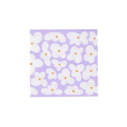 Servilletas<CASA Fleurs Lila Paquete De 20 Servilletas Varios Colores