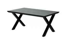 Mesas De Jardín<CASA Formax Mesa De Jardín Con Patas En X Negro