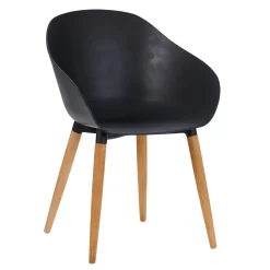 Sillas De Jardín<CASA Fray Sillas De Comedor Negro/Natural