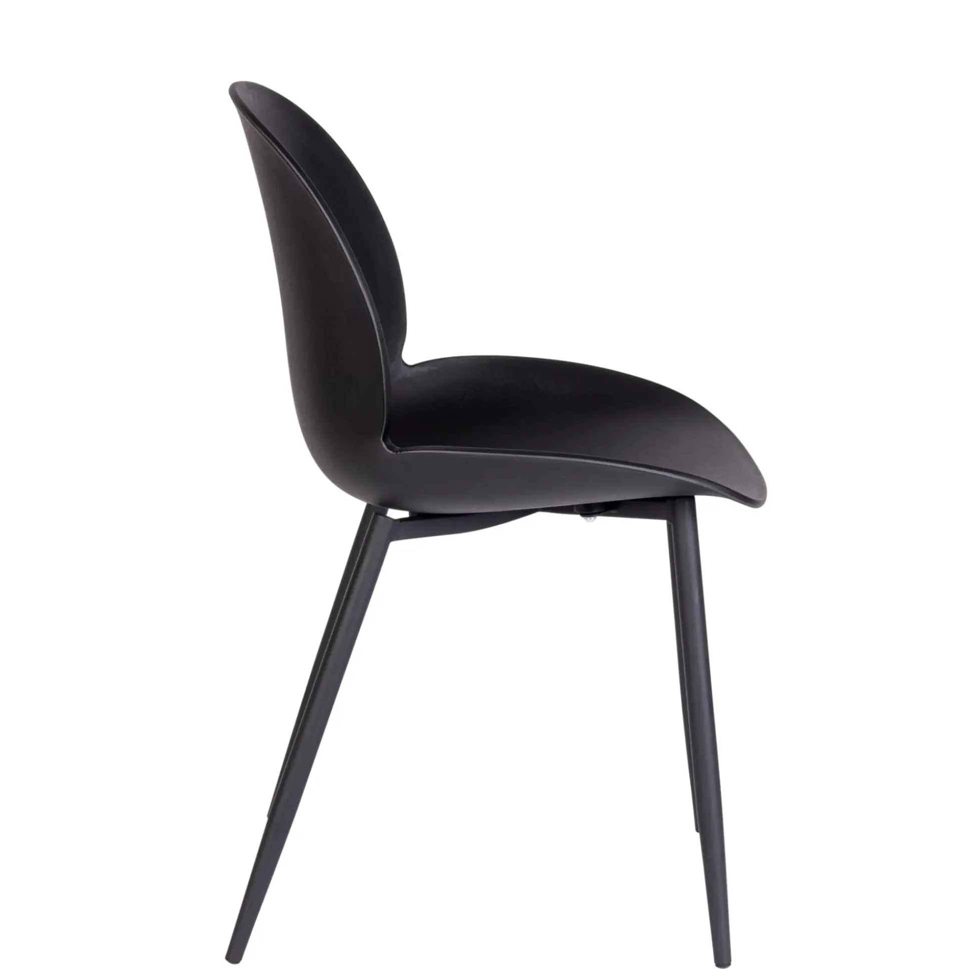 Sillas De Comedor<CASA Freya Silla De Comedor Negro