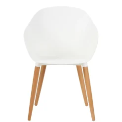 Sillas De Jardín<CASA Frida / Fray Patas Set/4 Euca Natural